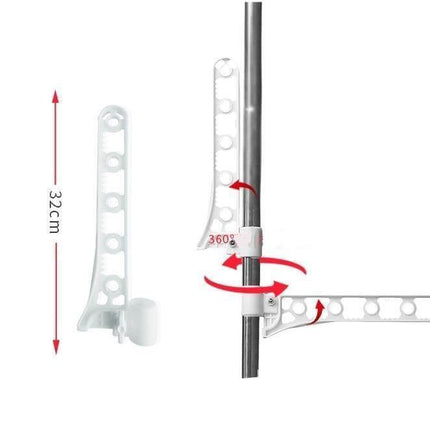 Adjustable Laundry Drying Clothes Hanger