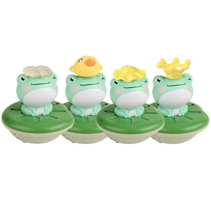 Floating Frog Rotating Sprinkler Toy