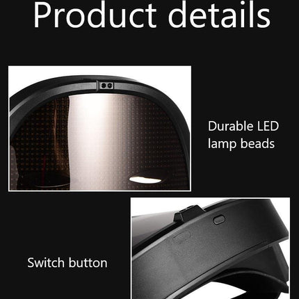 Led Luminous Face-Changing Bluetooth Glow Halloween Mask