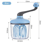 Blue mixer