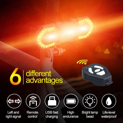 Smart Remote Control Bike Turning Light