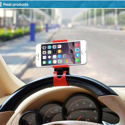 Universal Car Steering Wheel Phone Holder