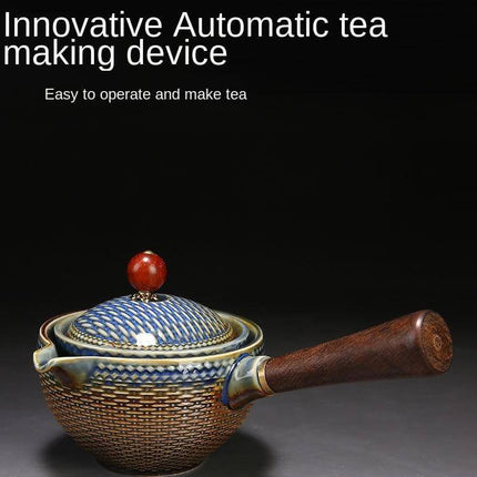 Unique Ceramic Moving Teapot Filter Set