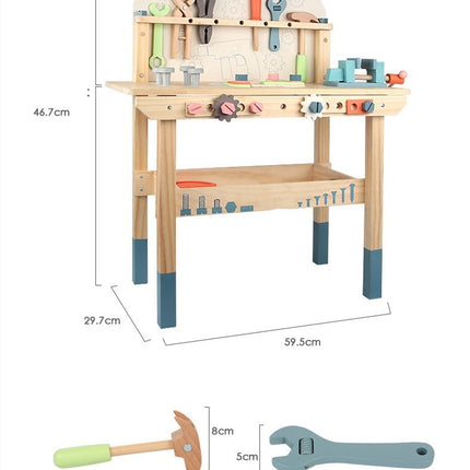Educational Wooden Workshop Tool Toy Set
