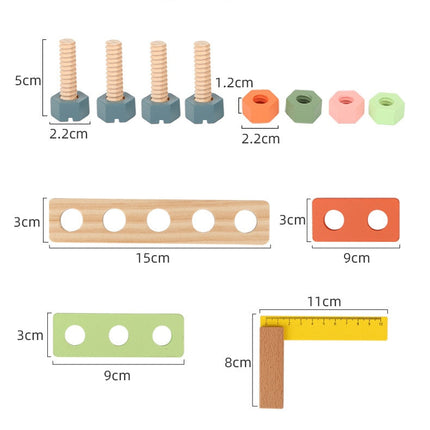 Educational Wooden Workshop Tool Toy Set