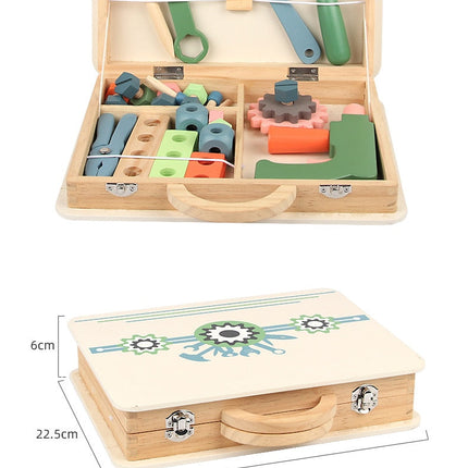 Educational Wooden Workshop Tool Toy Set
