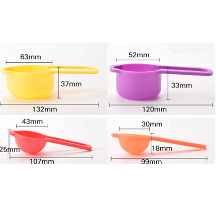 Rainbow Multifunctional Stackable Kitchen Bowl Set