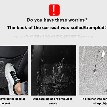 Anti Dirt Car Back Seat Cover