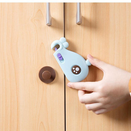 2PCS Baby Safety Cabinet Door Lock
