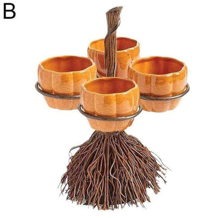 Cute Pumpkin Halloween Snack Bowl