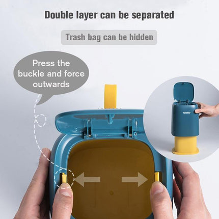 Mini Desktop Portable Trash Can