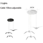 3 light round base / neutral white / white