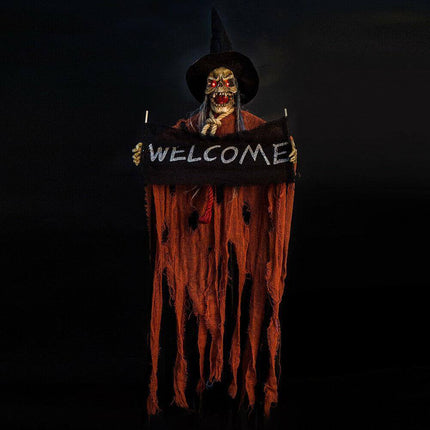 Halloween Scary Electric Hanging Haunted Ghost