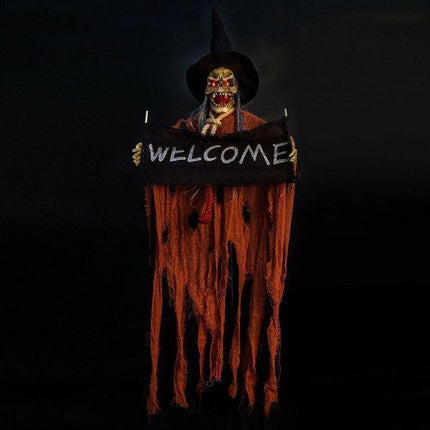 Halloween Scary Electric Hanging Haunted Ghost