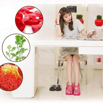 Portable Foot Bath Massage Shoes