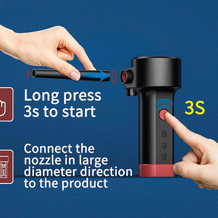 Cordless Air Compressor Dust Cleaner