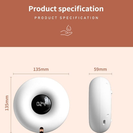 Temperature Display Automatic Soap Dispenser
