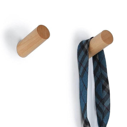 Nordic Wooden Easy Wall-Mounted Clothes Hanger