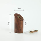1 x Hook 6cm Walnut