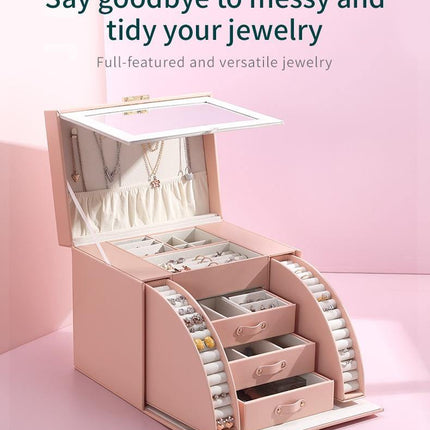 Luxury Large Jewelry Storage Drawer Box