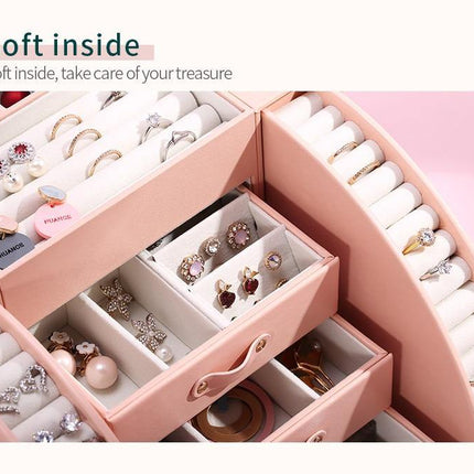 Luxury Large Jewelry Storage Drawer Box