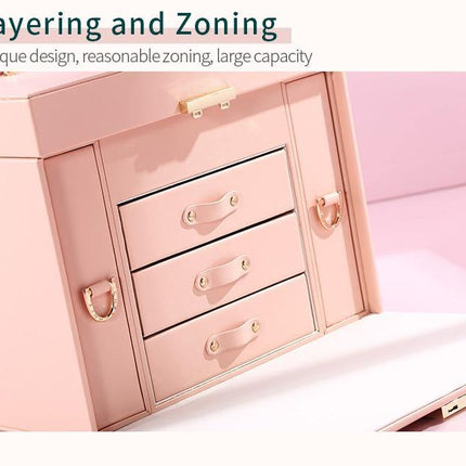 Luxury Large Jewelry Storage Drawer Box
