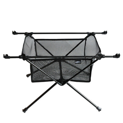 Portable Folding Table Storage Net Shelf