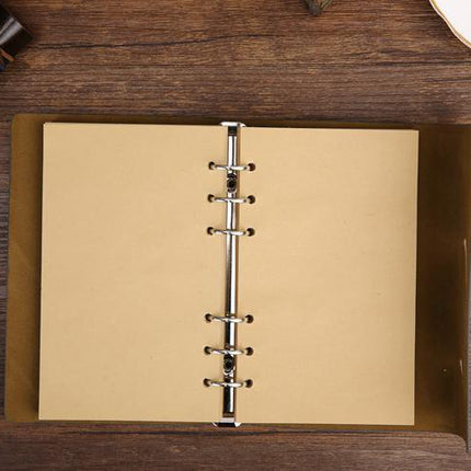 Retro PU Leather Pirate Spiral Notebook