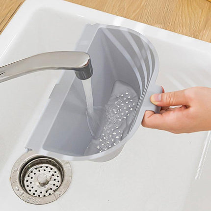 Wet-Dry Double Separator Kitchen Trash Bin