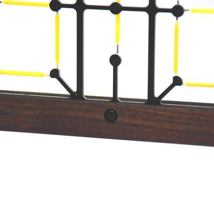 Nordic Double-Sided LED Clock