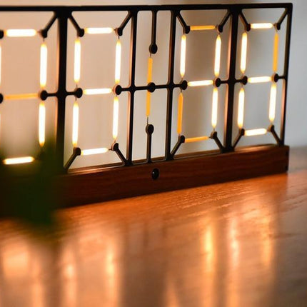 Nordic Double-Sided LED Clock