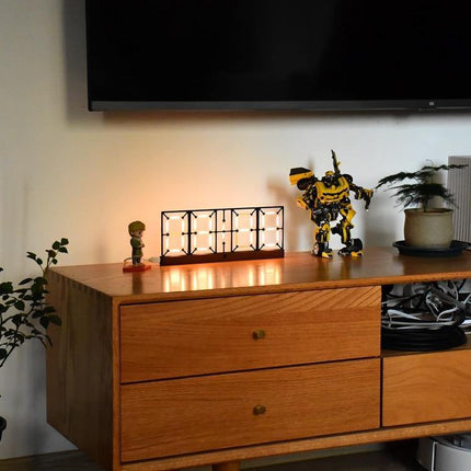Nordic Double-Sided LED Clock