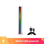 4PCS / White-USB powered