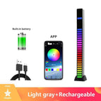 4PCS / White-Rechargeable