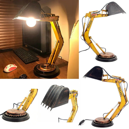 Unique Excavator Table Lamp