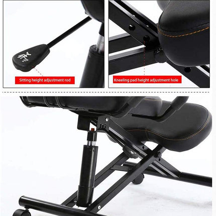 Ergonomic Height Adjustable Knee Support Chair