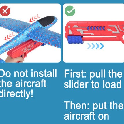 Foam Plane Launcher Toy