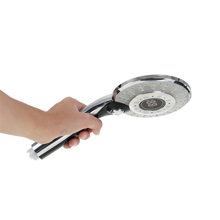 Digital Temperature Sensor LED Shower Head