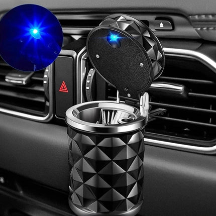 Universal Car Mini LED Trash Can