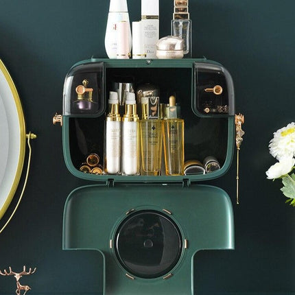 Wall Mounted Camera Shape Bathroom Tissue Box