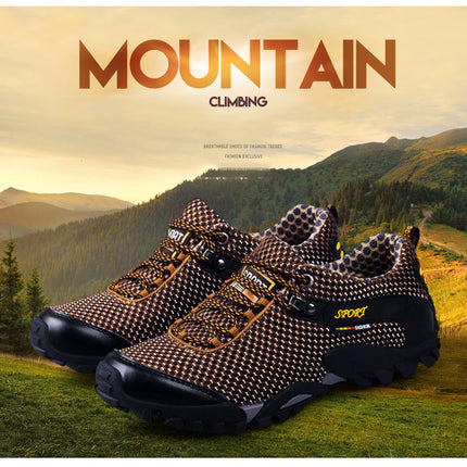 Breathable Lycra Leather Climbing Shoes