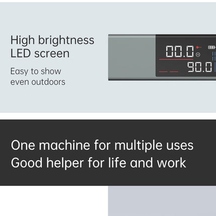 2in1 Laser Digital Level Ruler