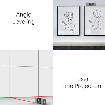 2in1 Laser Digital Level Ruler