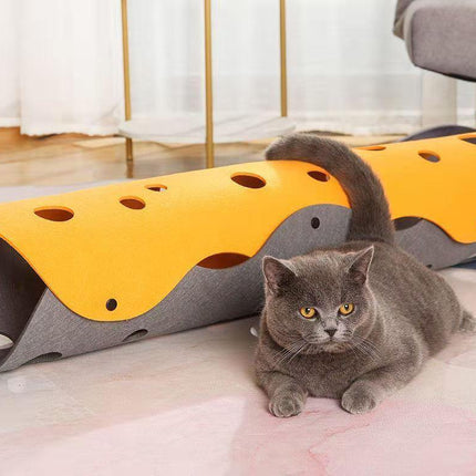 Foldable Cat Multi Tunnel Interactive Toy