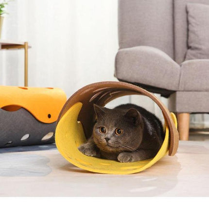 Foldable Cat Multi Tunnel Interactive Toy