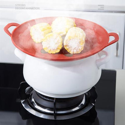 No Spill Anti Overflow Pot Cooking Lid