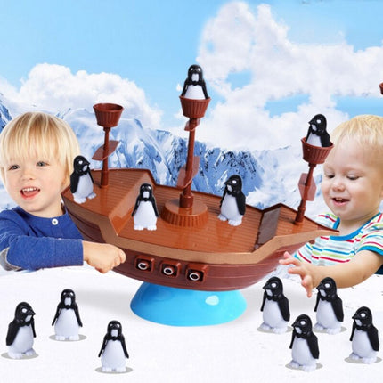 Penguin Boat Balance Family Game