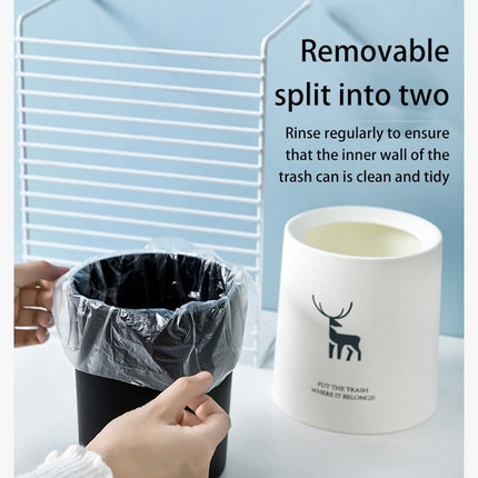Nordic Desktop Double-Layer Mini Trash Can