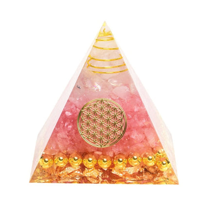 Creative Natural Crystal Universe Energy Pyramid