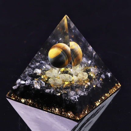 Creative Natural Crystal Universe Energy Pyramid